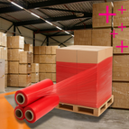1.5 kg - 50CMx160MT / Color: Rojo / 6 unids