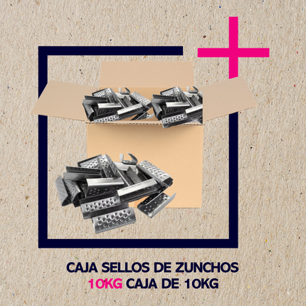 Caja Sellos para flejes metálicos