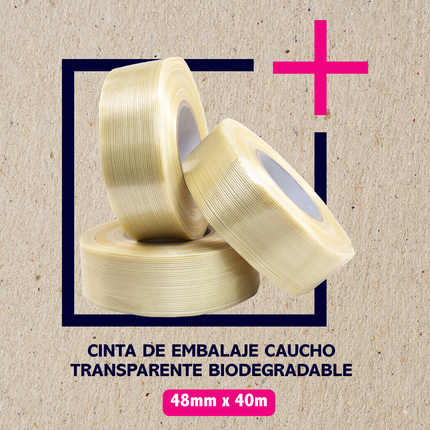 Pack Cinta caucho biodegradable